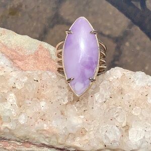 Tiffany Stone 925 Sterling Silver Ring, Size 7.5